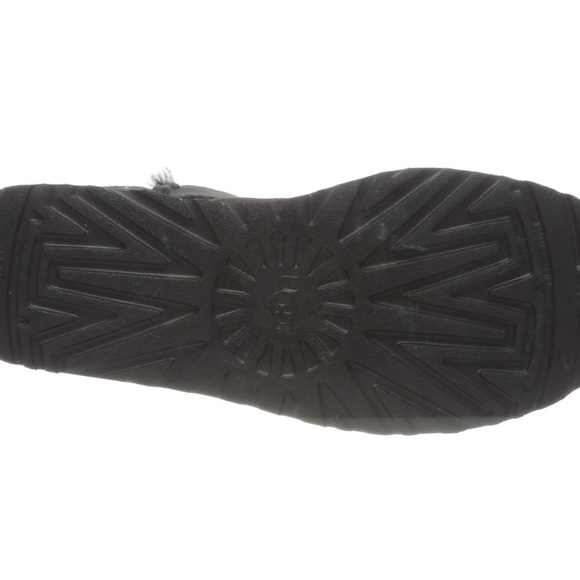 UGG Black Winter Boots with Cozy Fur Lining and Sturdy Sole - Picture 3 of 7